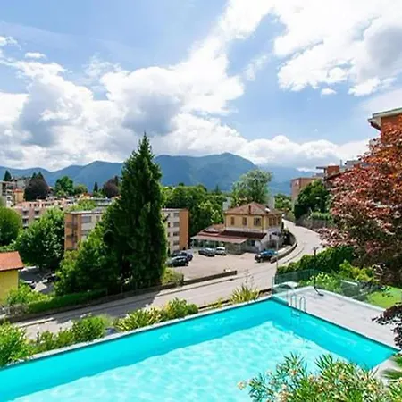 Vista Con Piscina Apartament Lugano